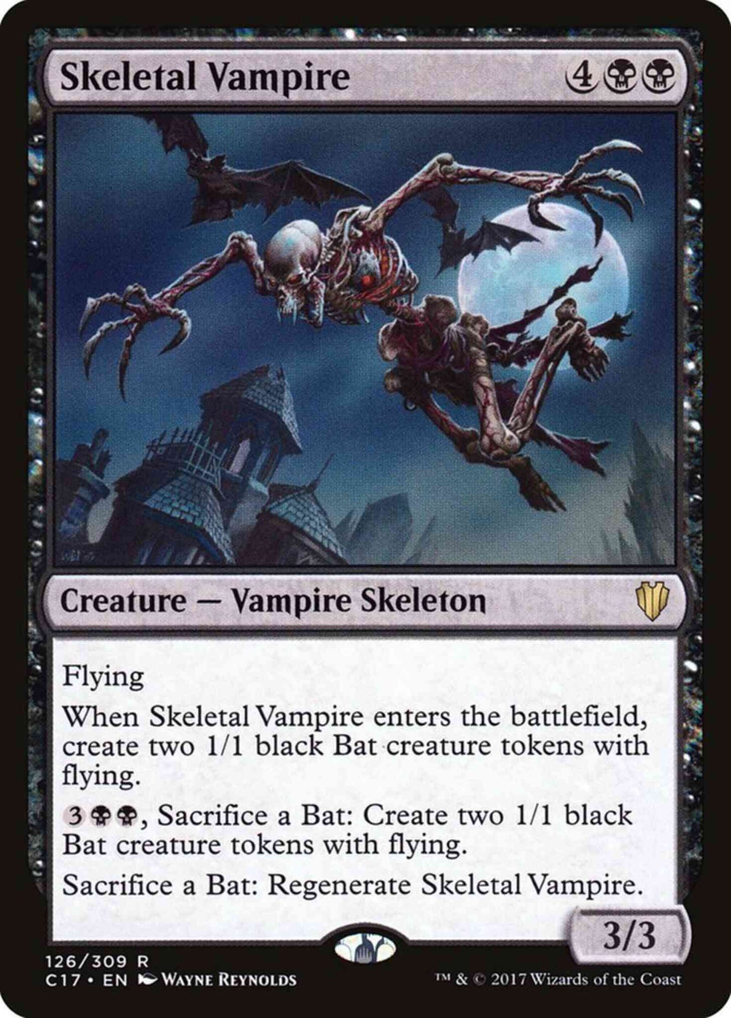 Skeletal Vampire [126] [Commander 2017] [Non-Foil]