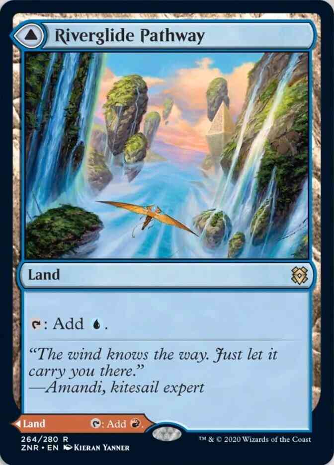 Riverglide Pathway // Lavaglide Pathway [264] [Zendikar Rising] [Non-Foil]