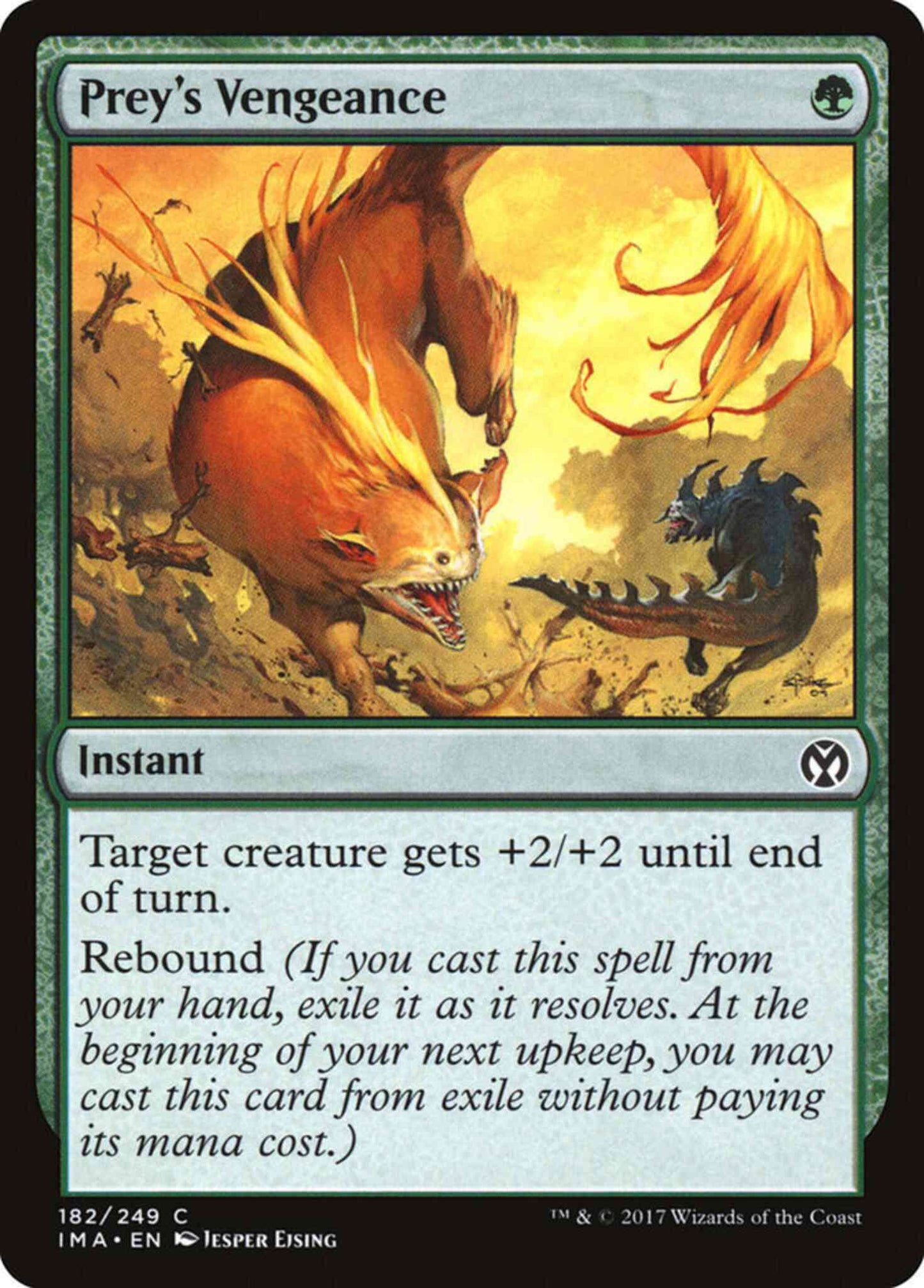 Prey's Vengeance [182] [Iconic Masters] [Non-Foil]