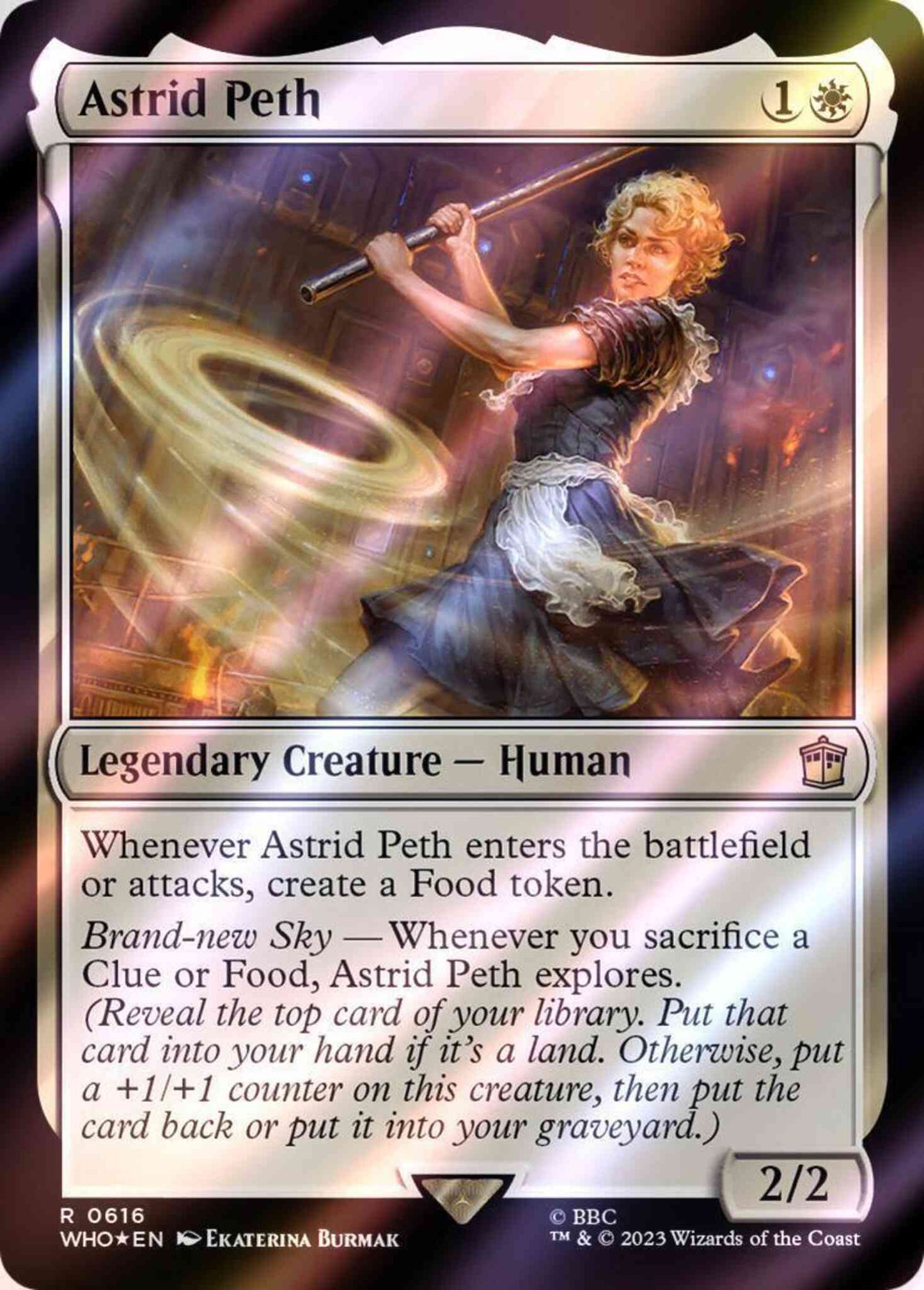 Astrid Peth [616] [Universes Beyond: Doctor Who] [Surge Foil]