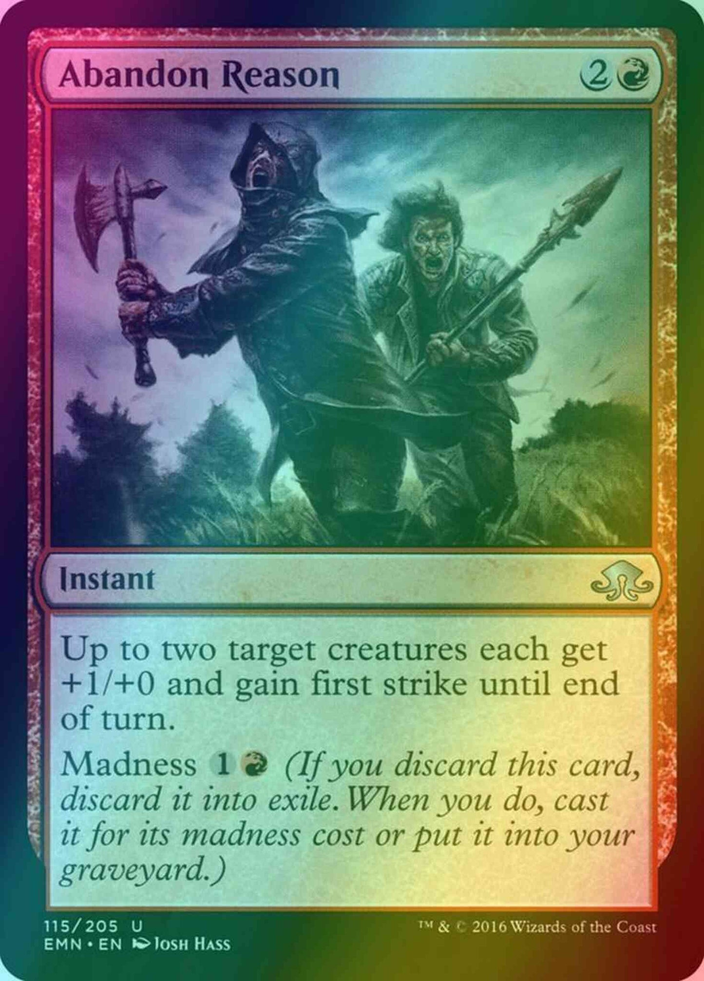 Abandon Reason [115] [Eldritch Moon] [Foil]