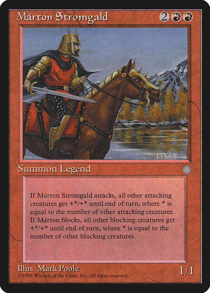 Márton Stromgald [199] [Ice Age] [Non-Foil]