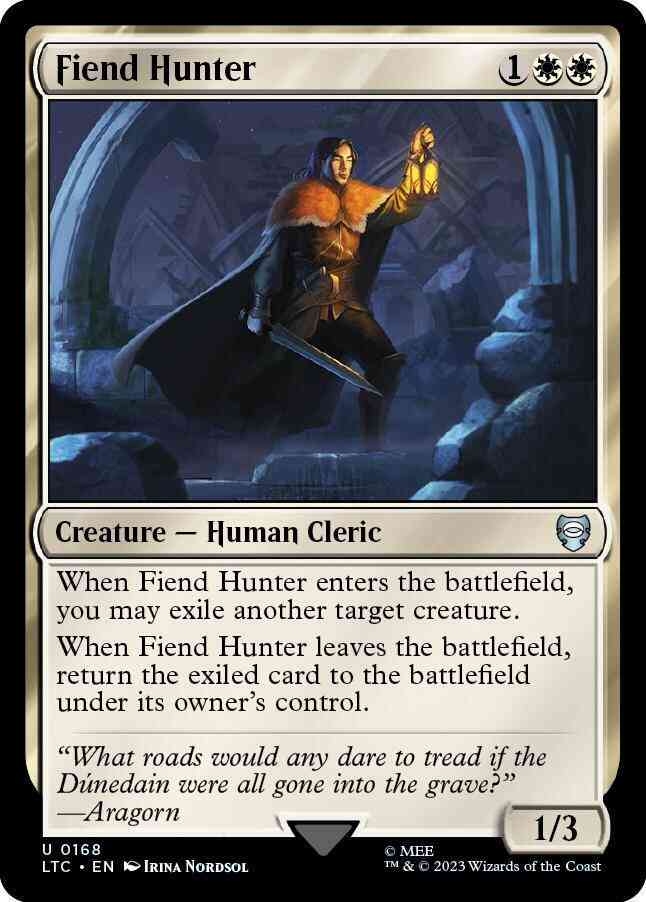Fiend Hunter [168] [The Lord of the Rings: Tales of Middle-earth: Commander] [Non-Foil]
