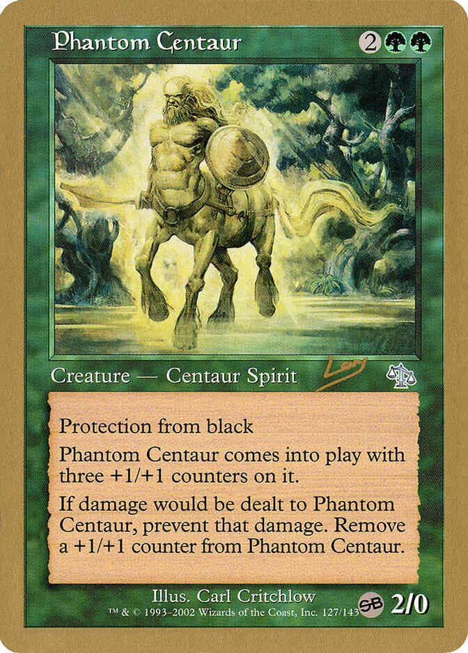 Phantom Centaur [rl127sb] [Raphael Levy] [World Championship Decks 2002] [Non-Foil]