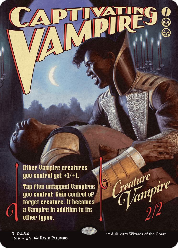 Captivating Vampire [484] [Borderless] [Poster] [Innistrad Remastered] [Non-Foil]