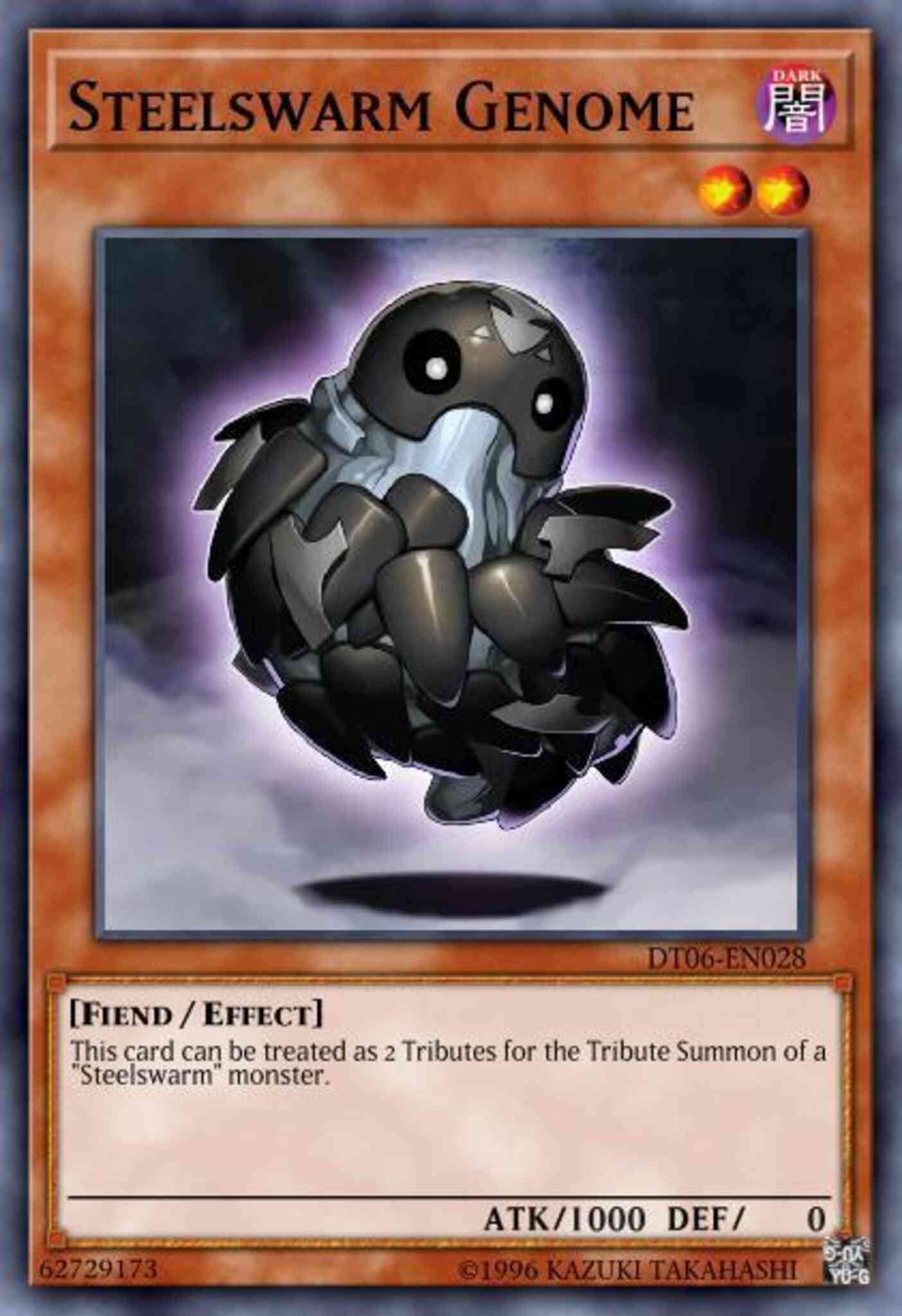 Steelswarm Genome - HA06-EN013 - Super Rare - 1st Edition