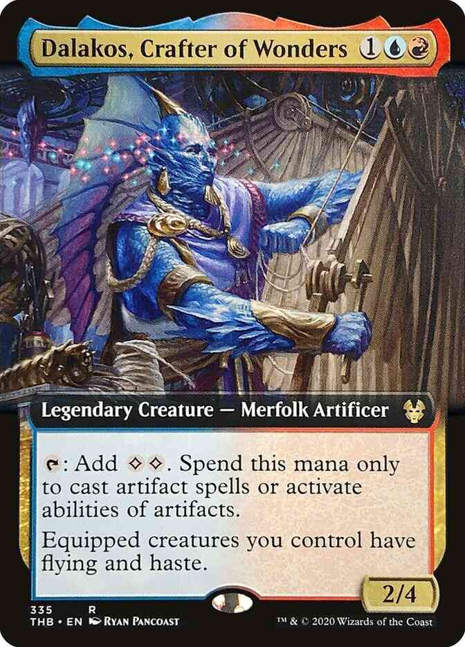 Dalakos, Crafter of Wonders [335] [Extended Art] [Theros Beyond Death] [Non-Foil]
