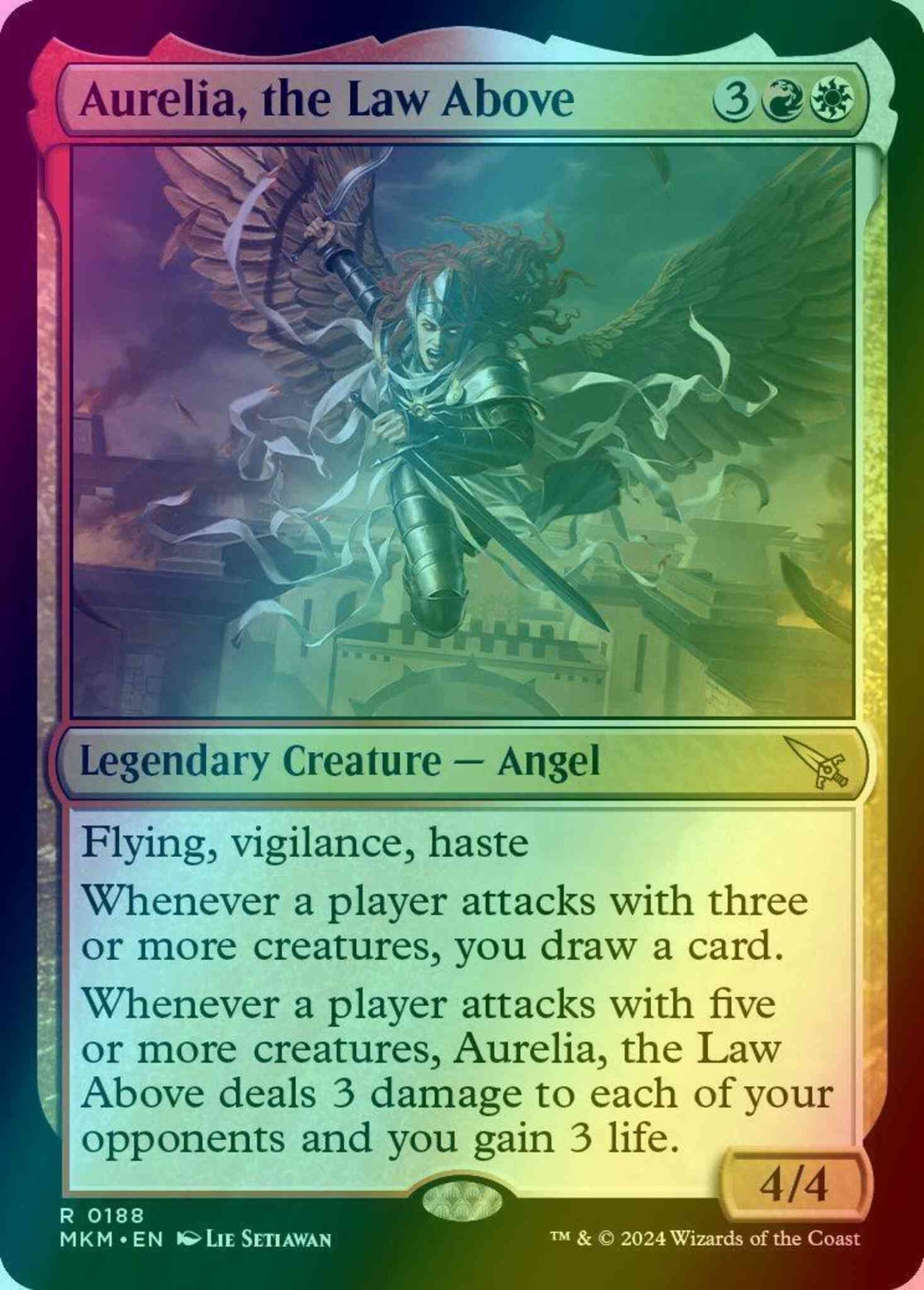 Aurelia, the Law Above [188] [Murders at Karlov Manor] [Foil]