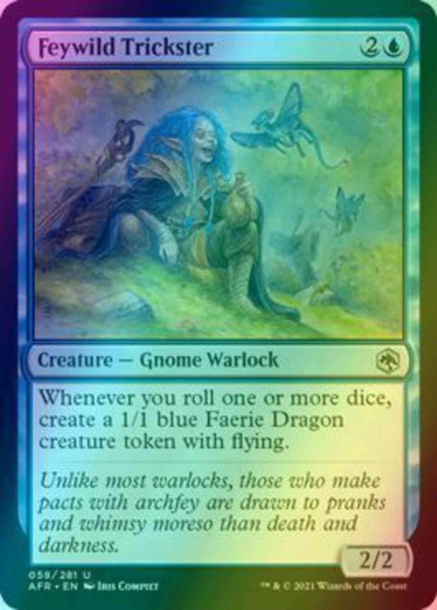 Feywild Trickster [58] [Adventures in the Forgotten Realms] [Foil]