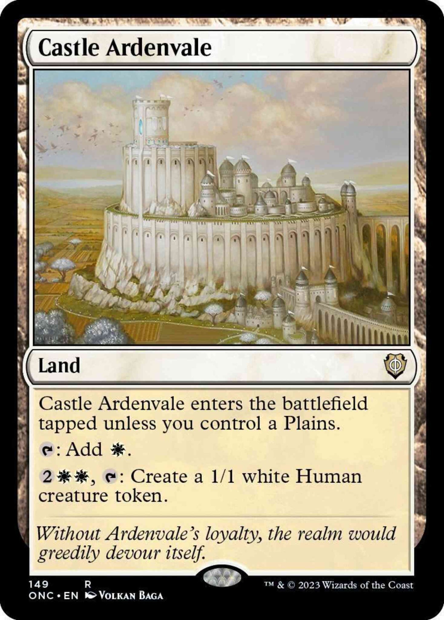 Castle Ardenvale [149] [Phyrexia: All Will Be One: Commander] [Non-Foil]
