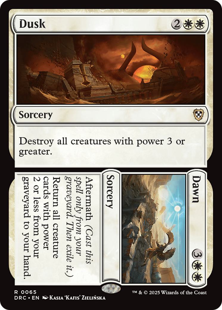Dusk // Dawn [65] [Aetherdrift: Commander] [Non-Foil]