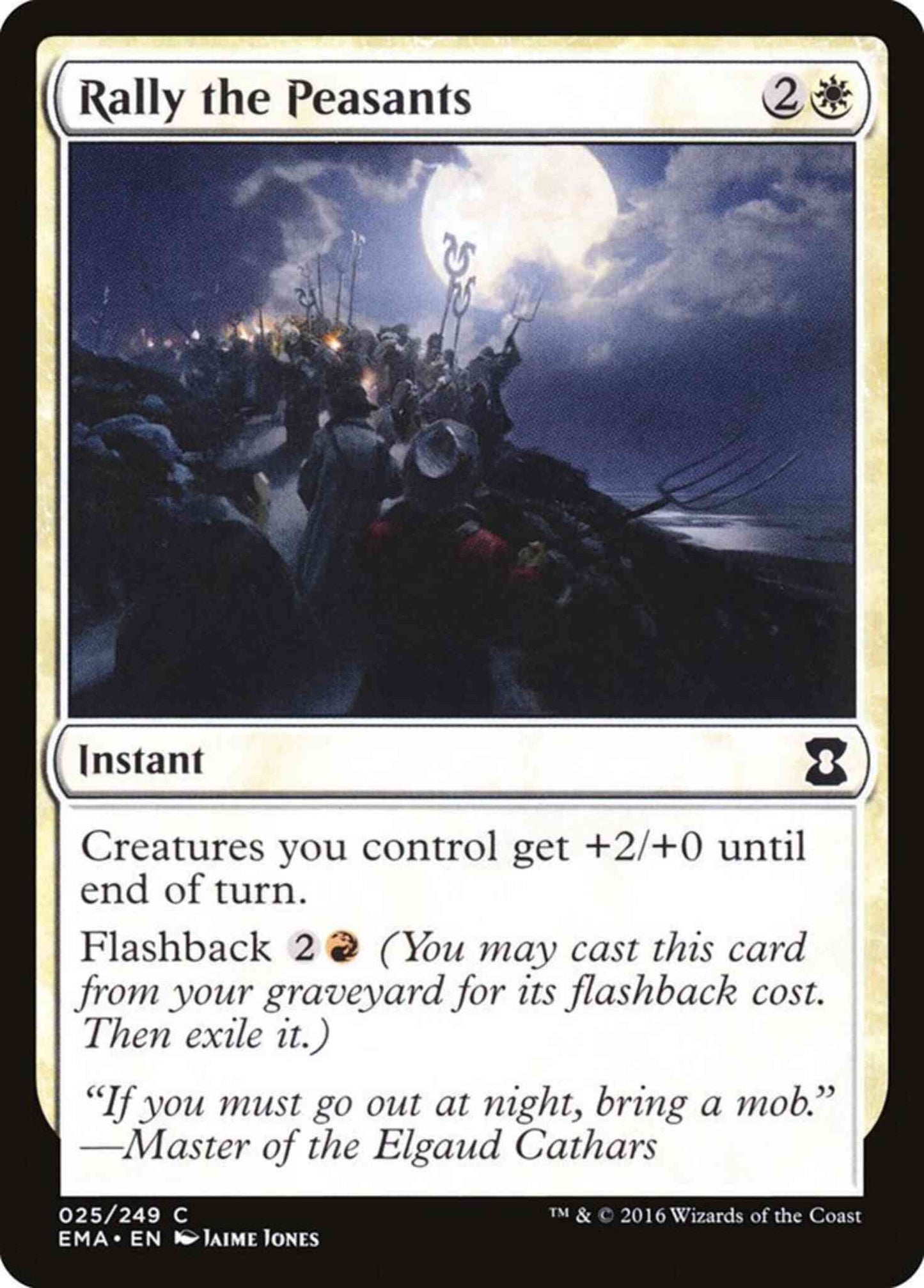 Rally the Peasants [25] [Eternal Masters] [Non-Foil]