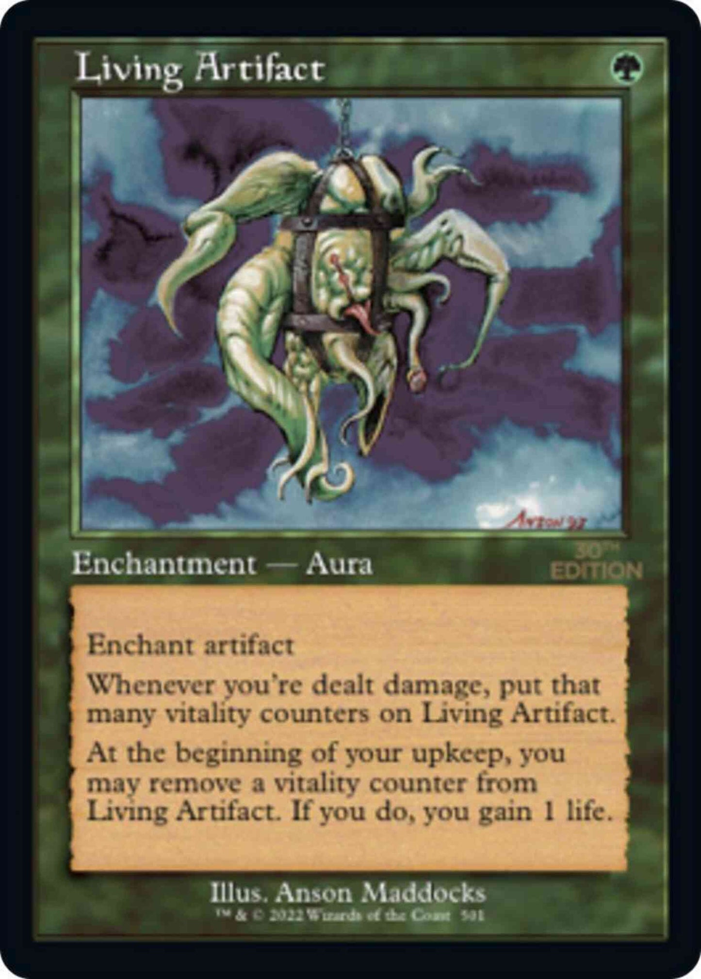Living Artifact [501] [Retro Frame] [30th Anniversary Edition] [Non-Foil]