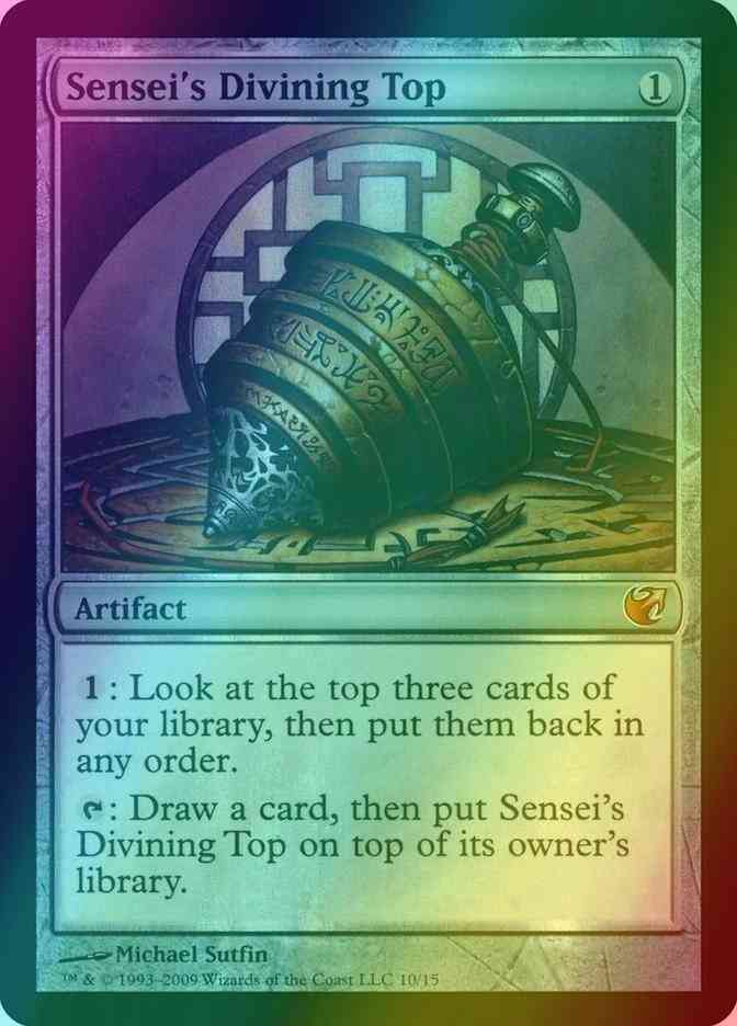 Sensei's Divining Top [10] [From the Vault: Exiled] [Foil]