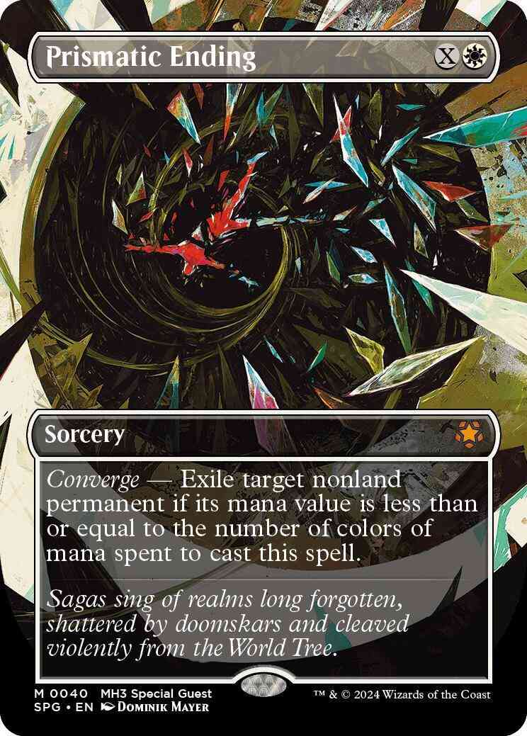Prismatic Ending [40] [Borderless] [Special Guests] [Foil]