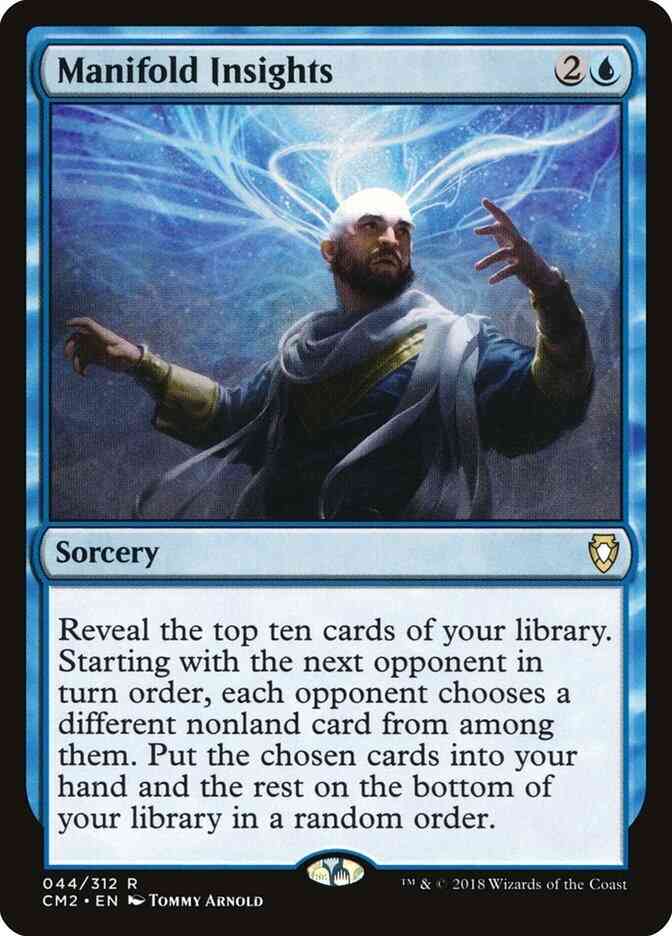 Manifold Insights [44] [Commander Anthology Volume II] [Non-Foil]