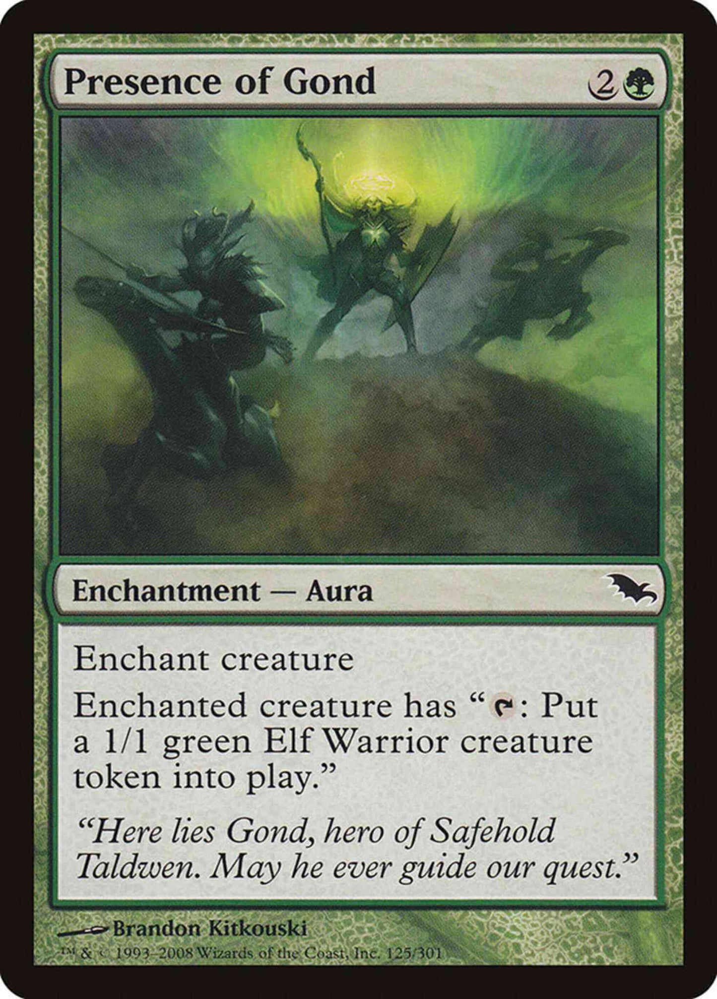 Presence of Gond [125] [Shadowmoor] [Non-Foil]