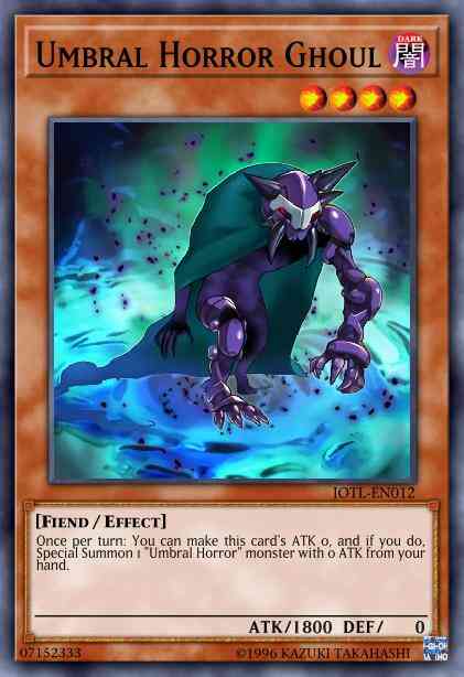 Umbral Horror Ghoul - JOTL-EN012 - Common - Unlimited