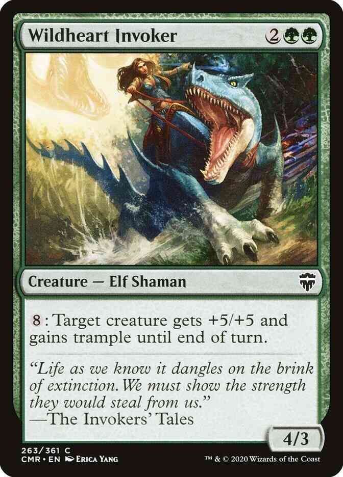 Wildheart Invoker [263] [Commander Legends] [Non-Foil]
