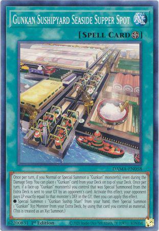 Gunkan Sushipyard Seaside Supper Spot - DAMA-EN058 - Common - 1st Edition