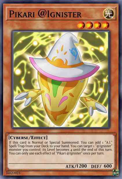 Pikari @Ignister - IGAS-EN001 - Secret Rare - Unlimited