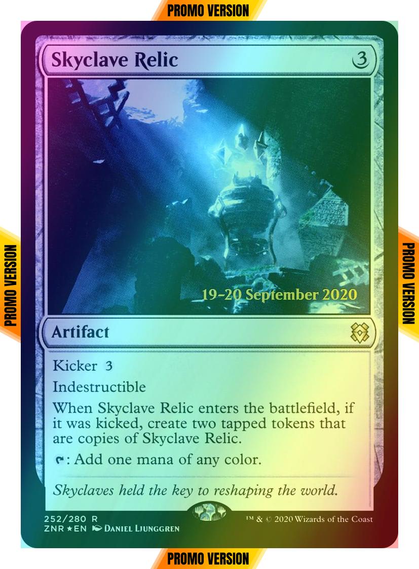 Skyclave Relic [Prerelease] [252s] [Zendikar Rising Promos] [Foil]