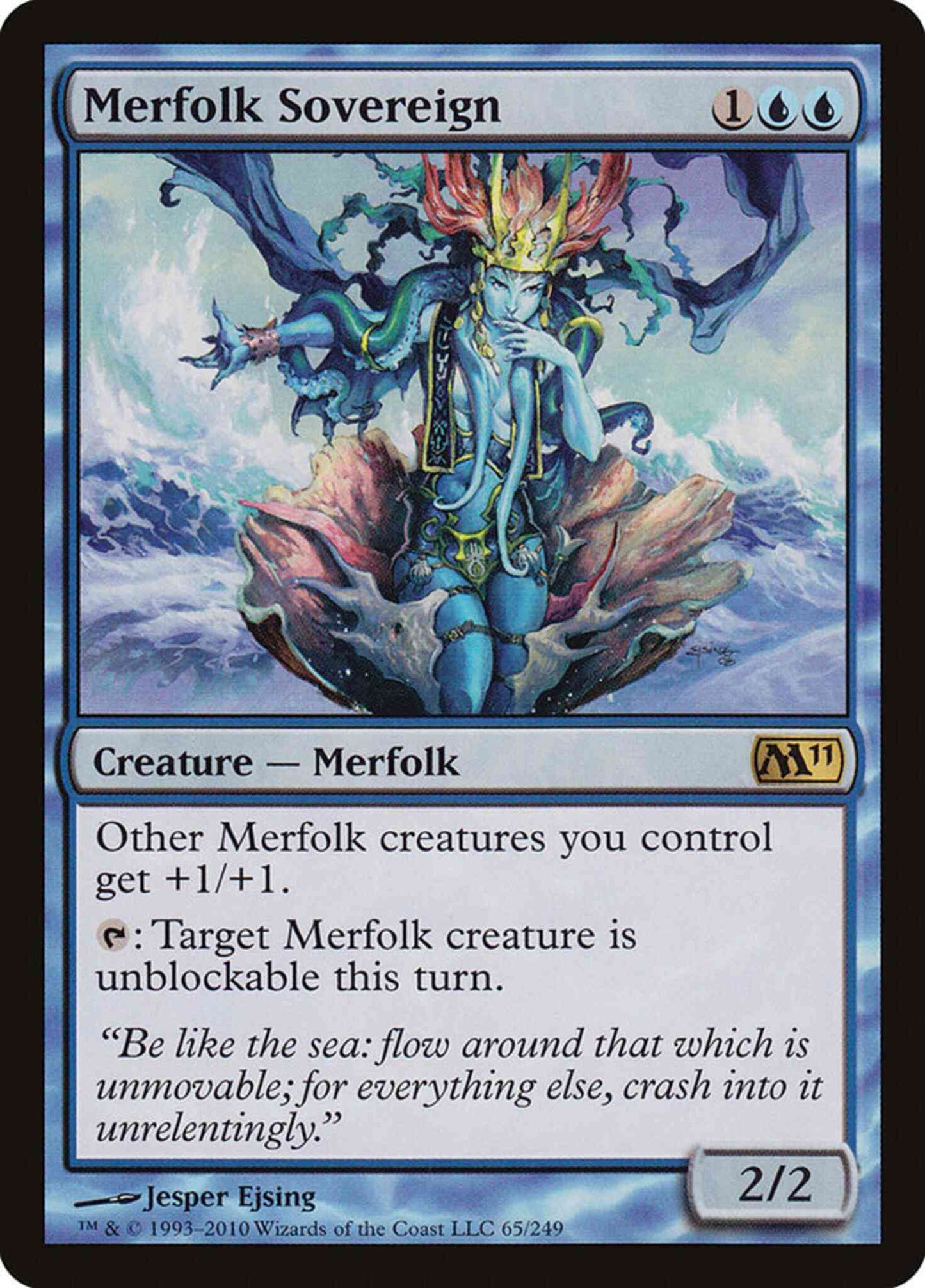 Merfolk Sovereign [65] [Magic 2011] [Non-Foil]