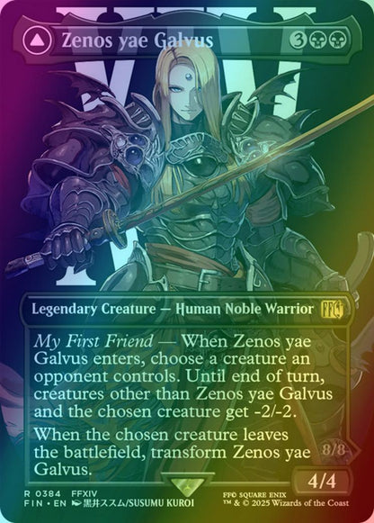 Zenos yae Galvus // Shinryu, Transcendent Rival [384] [Borderless] [Character] [FINAL FANTASY] [Foil]