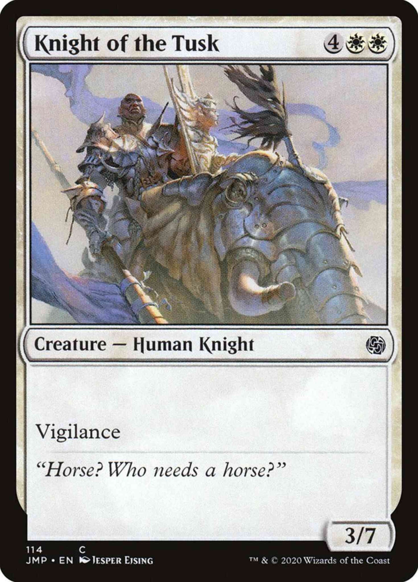 Knight of the Tusk [114] [Jumpstart] [Non-Foil]