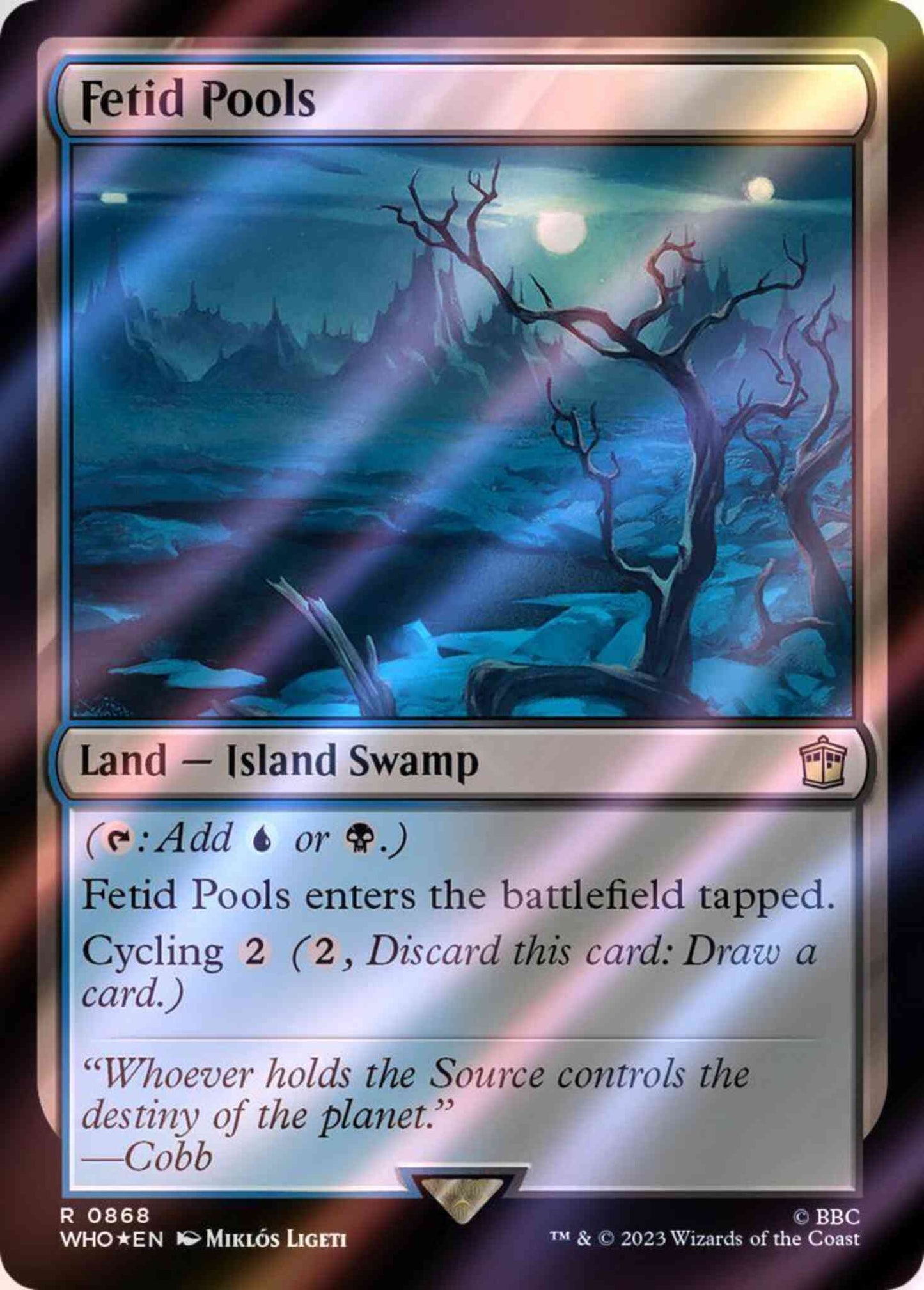 Fetid Pools [868] [Universes Beyond: Doctor Who] [Surge Foil]