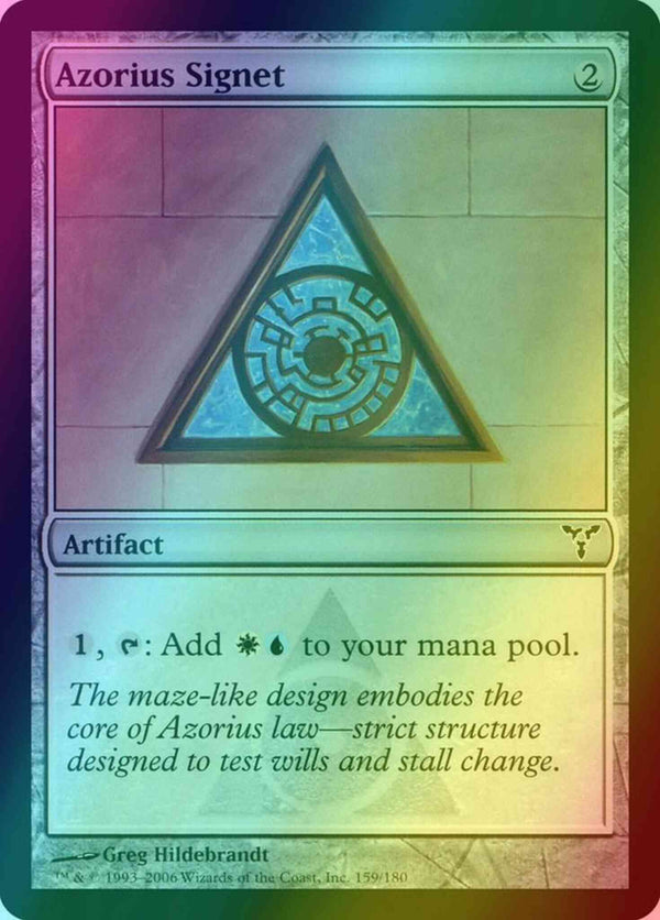 Azorius Signet [159] [Dissension] [Foil]