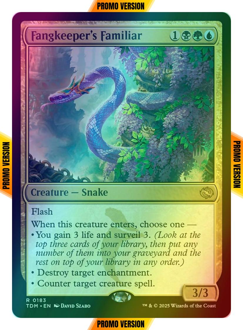 Fangkeeper's Familiar [183p] [Promo Pack] [Tarkir: Dragonstorm: Promos] [Foil]