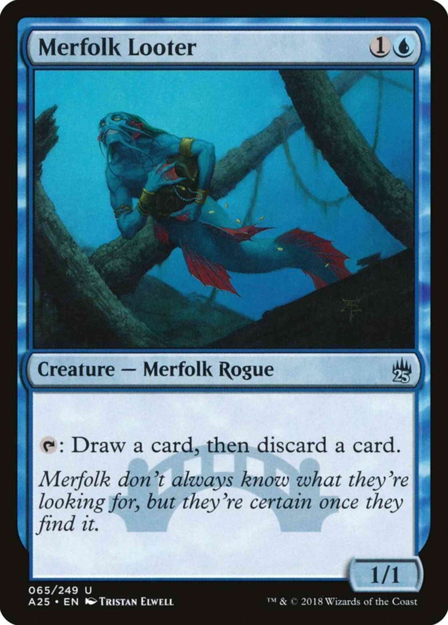 Merfolk Looter [65] [Masters 25] [Non-Foil]