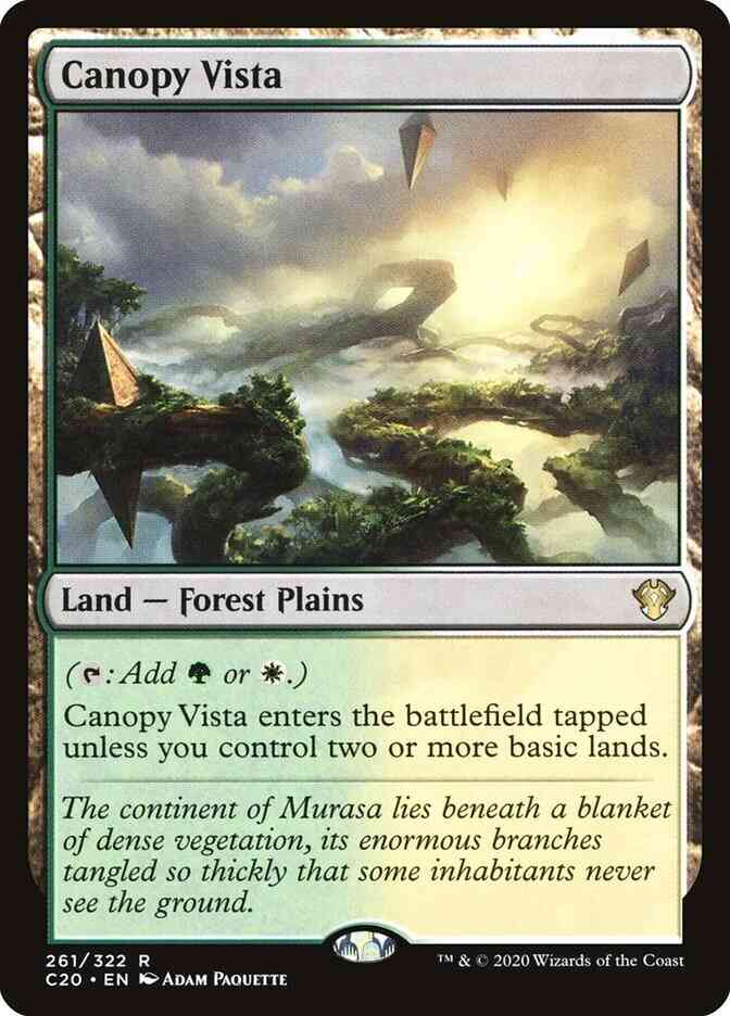 Canopy Vista [261] [Commander 2020] [Non-Foil]