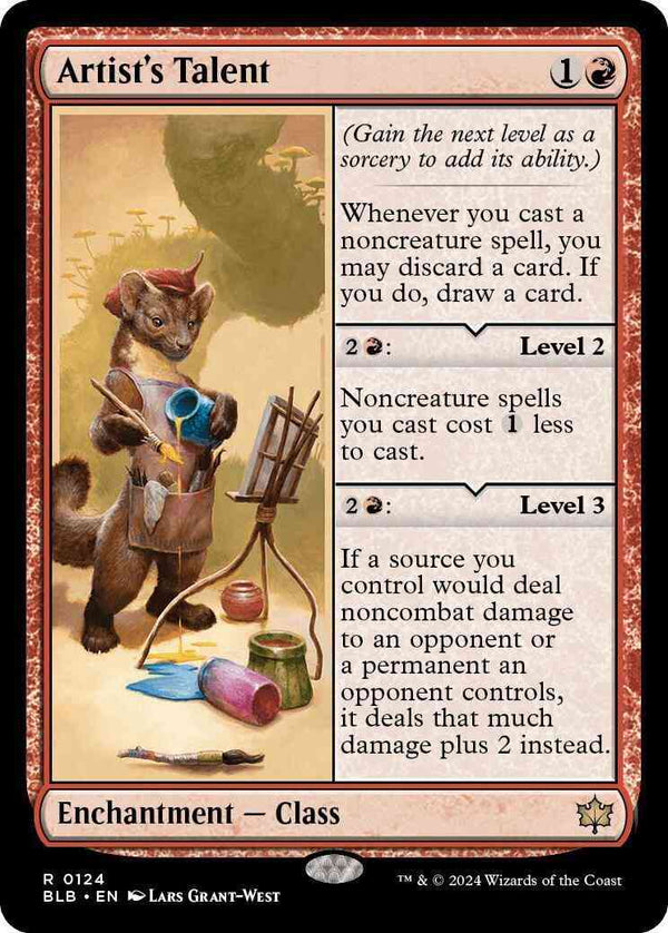 Artist's Talent [124] [Bloomburrow] [Non-Foil]