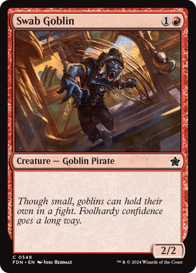 Swab Goblin [548] [Foundations] [Non-Foil]