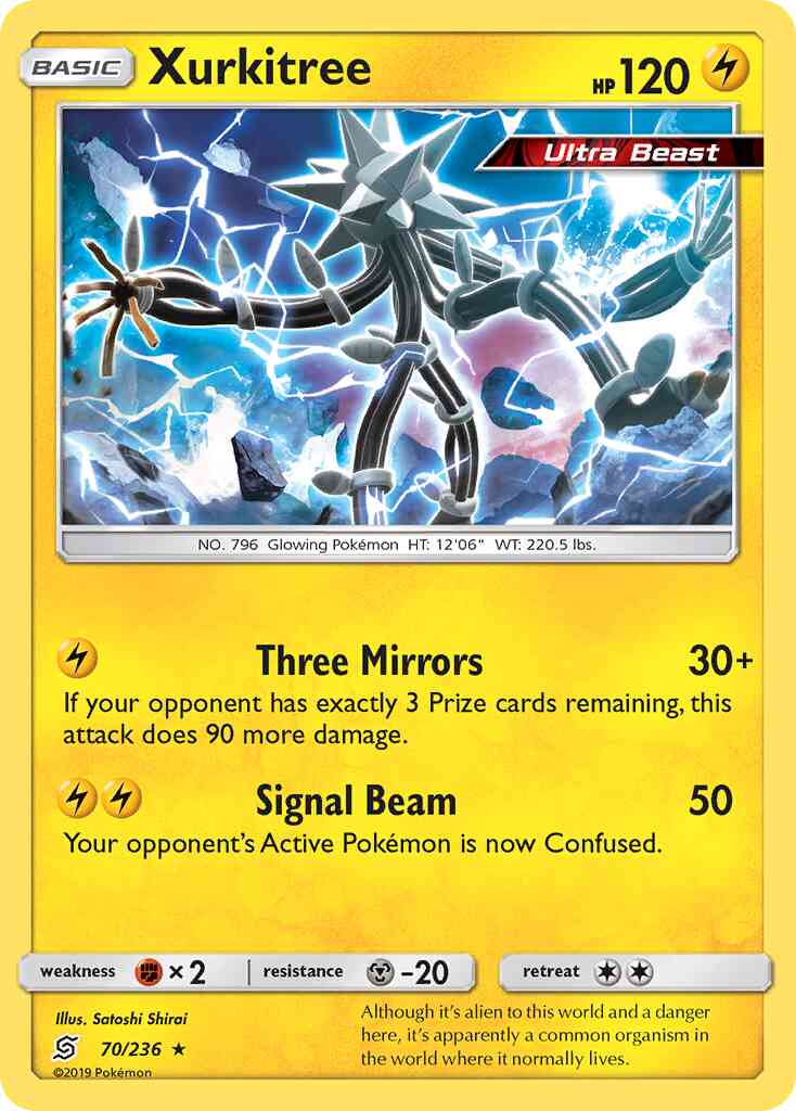 Xurkitree - 70/236 - Rare [sm11-70] [Non-Holo]