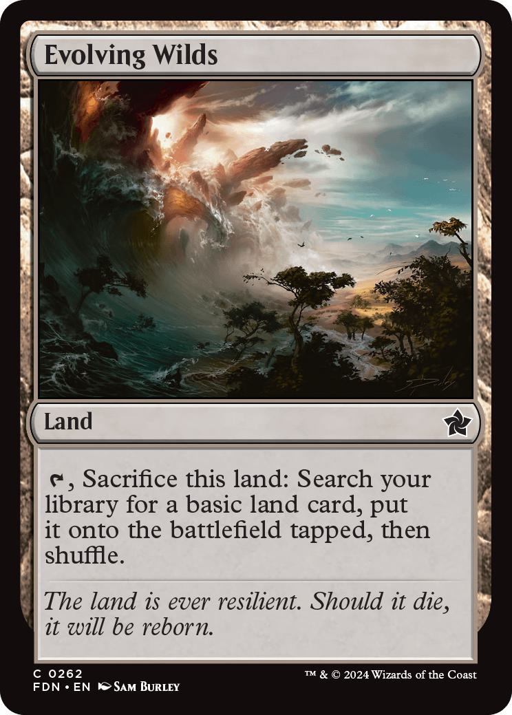 Evolving Wilds [262] [Foundations] [Non-Foil]