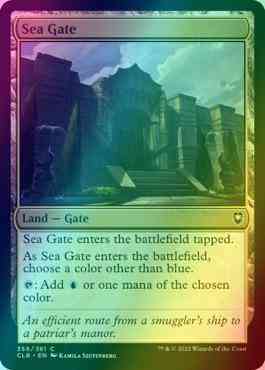 Sea Gate [359] [Commander Legends: Battle for Baldur's Gate] [Foil]