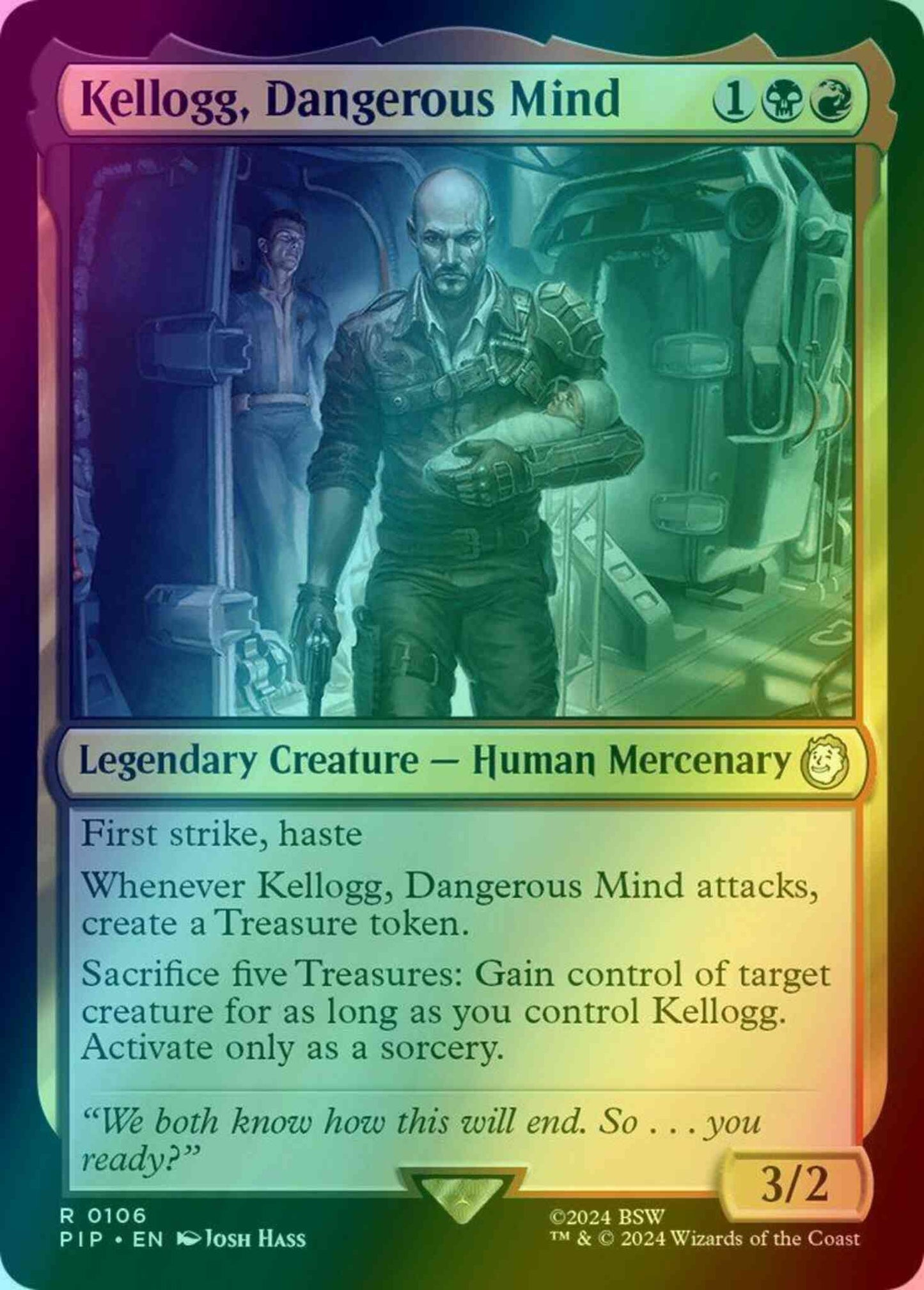 Kellogg, Dangerous Mind [106] [Fallout] [Foil]