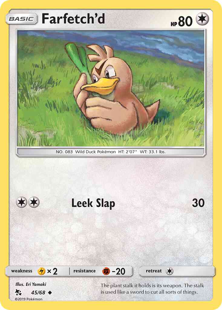 Farfetch'd - 45/68 - Uncommon [sm115-45] [Reverse Holo]