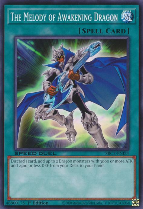 The Melody of Awakening Dragon - SBC2-ENI24 - Common - 1st Edition