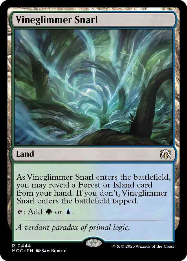 Vineglimmer Snarl [444] [March of the Machine: Commander] [Non-Foil]