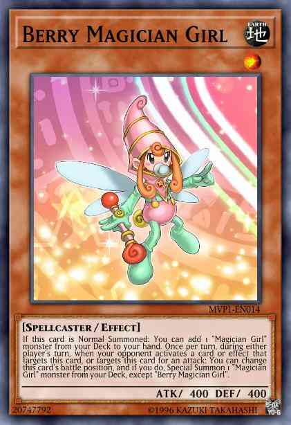Berry Magician Girl - MVP1-ENS14 - Secret Rare - 1st Edition