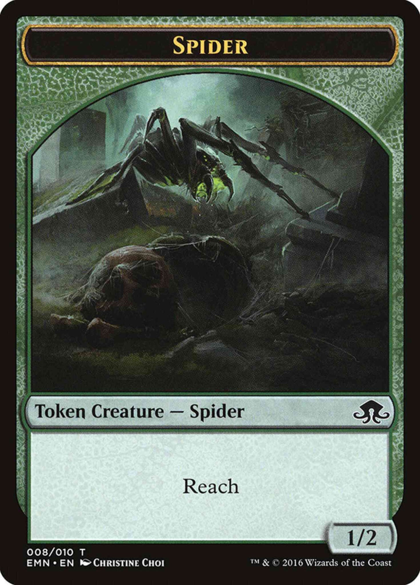 Spider Token [08] [Eldritch Moon Tokens] [Non-Foil]