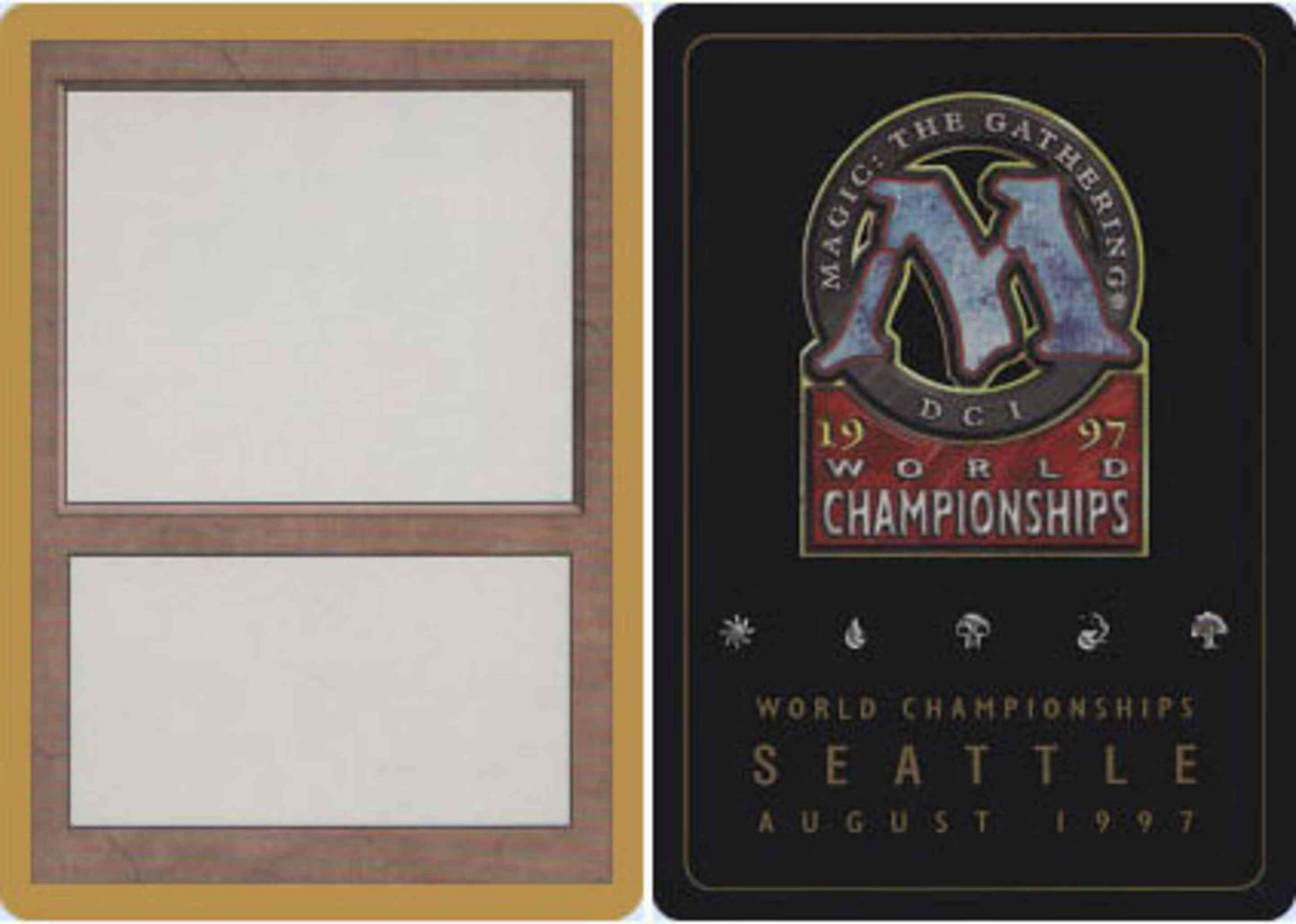 WCD Blank Card Token [00] [World Championship Decks 1997] [Non-Foil]