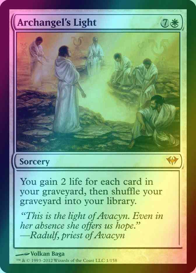 Archangel's Light [1] [Dark Ascension] [Foil]