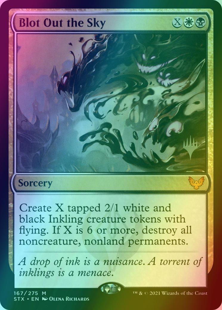 Blot Out the Sky [Promo Pack] [167p] [Strixhaven: School of Mages Promos] [Foil]