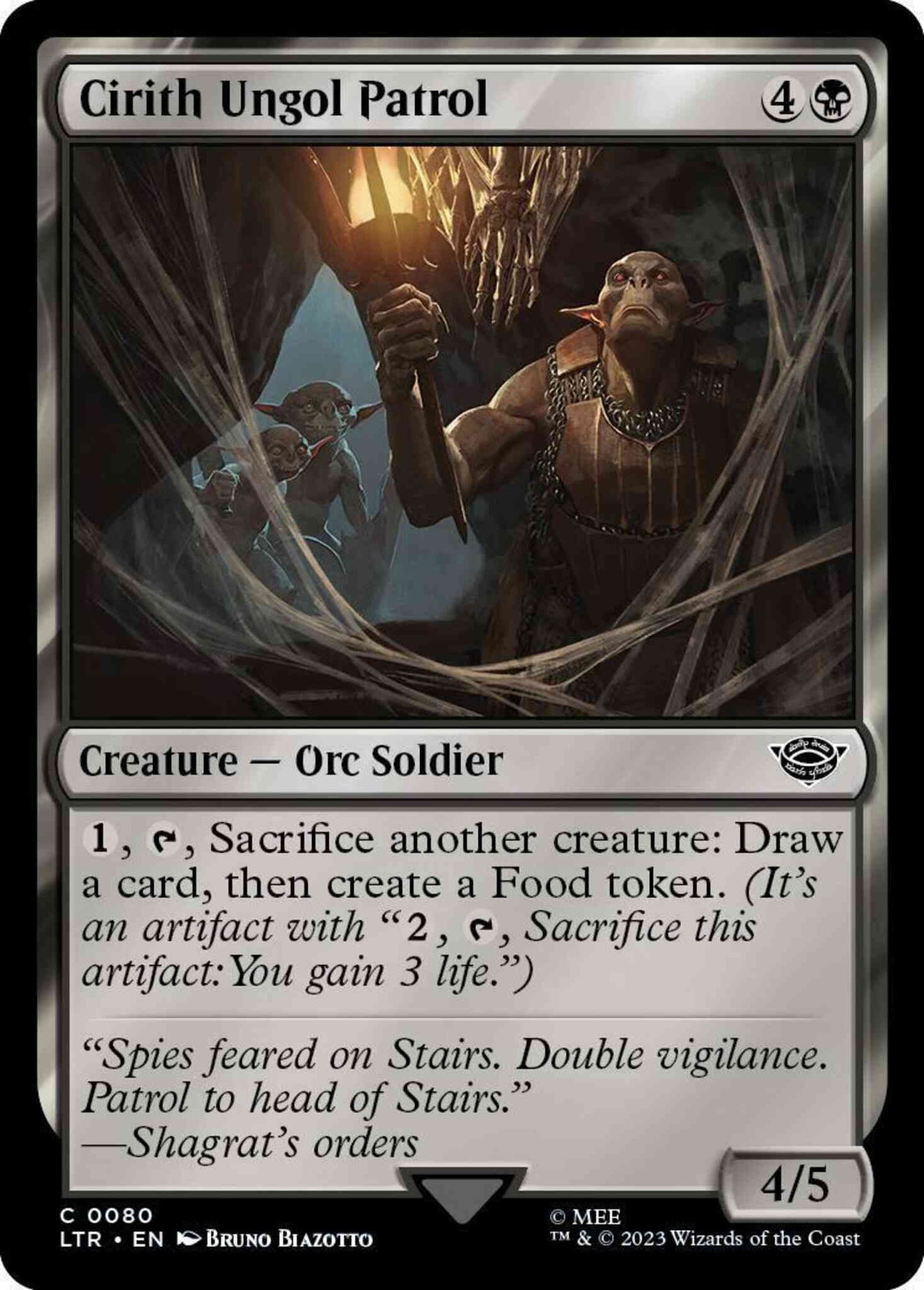 Cirith Ungol Patrol [80] [The Lord of the Rings: Tales of Middle-earth] [Non-Foil]