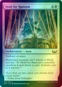 Hold for Ransom [16] [Streets of New Capenna] [Foil]